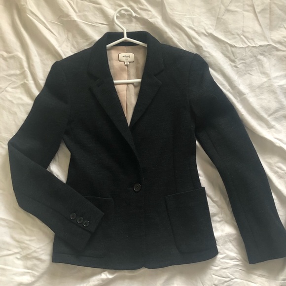 Wilfred Wool Blazer Black Size 0 - Picture 2 of 5